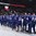 PARIS, FRANCE - MAY 15: Players from team France look on following their national anthem after a 4-1 win over Slovenia during preliminary round action at the 2017 IIHF Ice Hockey World Championship. (Photo by Matt Zambonin/HHOF-IIHF Images)
